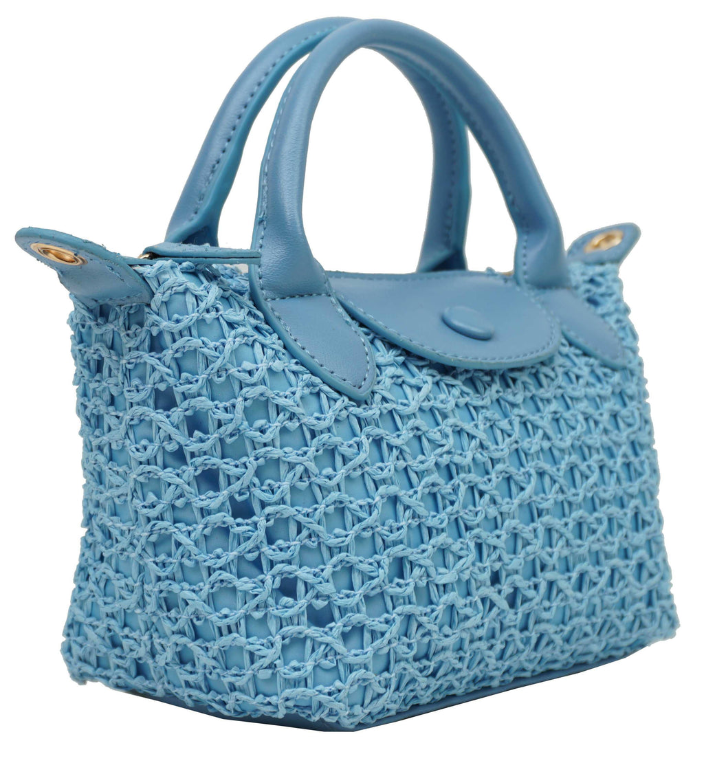Petit sac à main crochet 36822: Beige