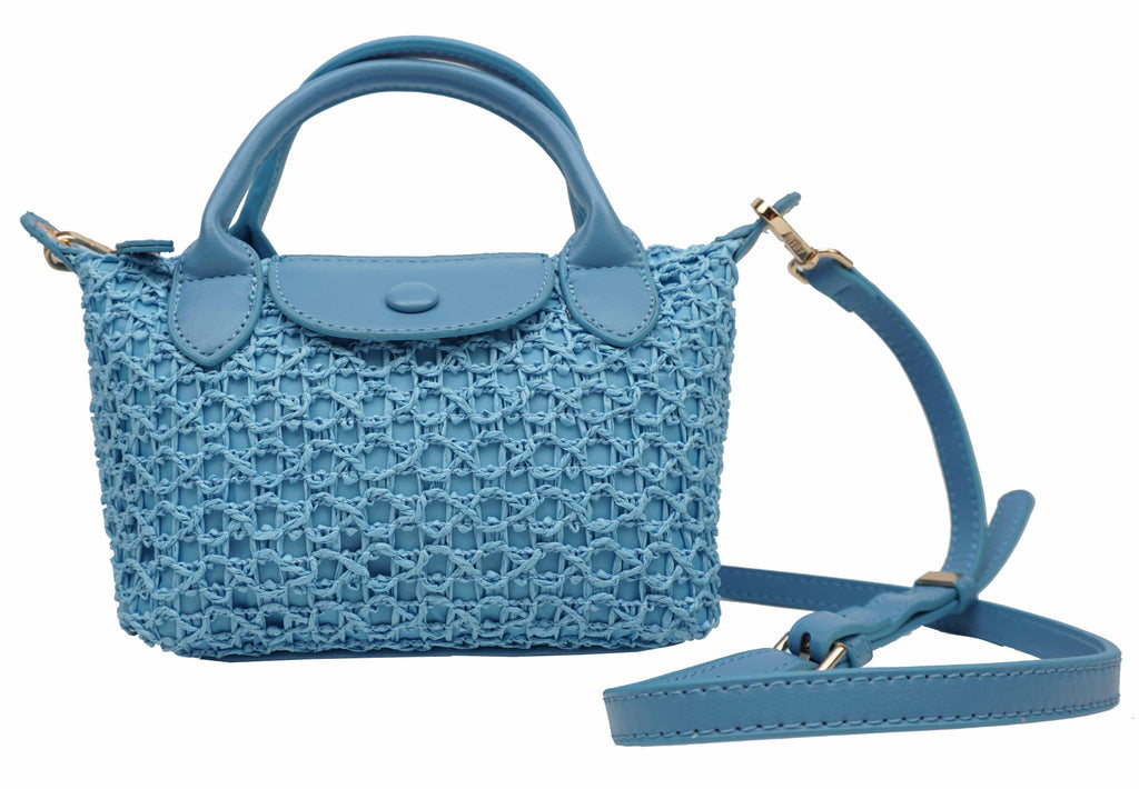 Petit sac à main crochet 36822: Taupe