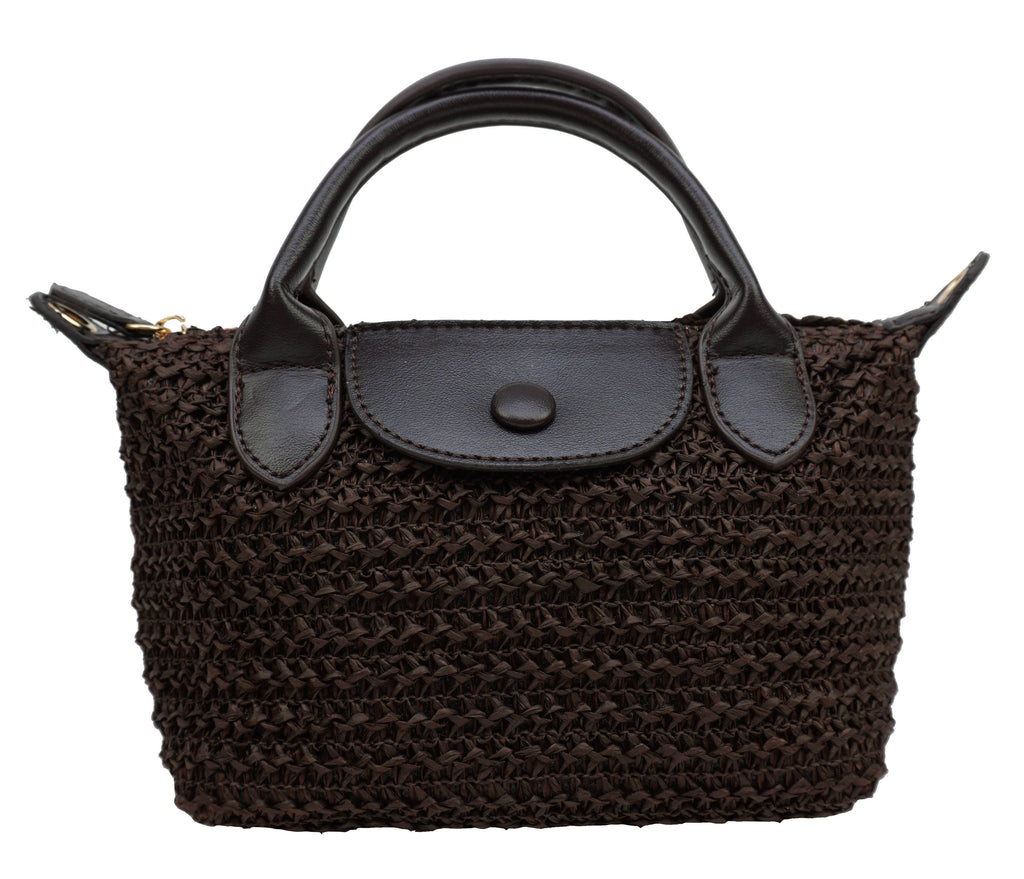 Petit sac à main crochet 36822: Beige
