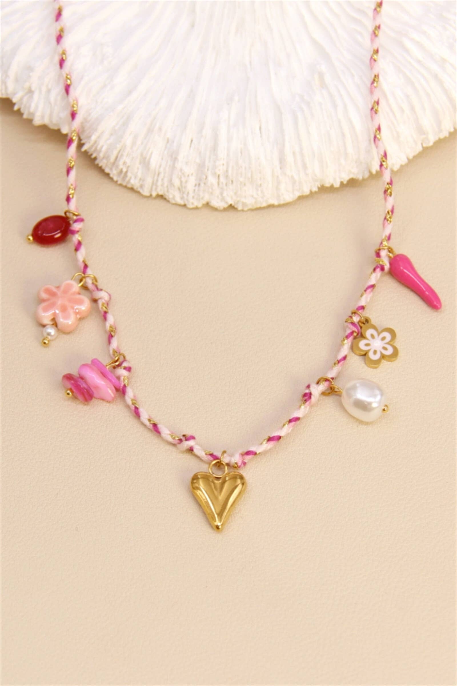 Collier Charms Cœur – Douceur Et Fantaisie