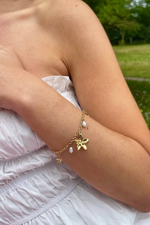 Bracelet été doré