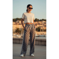 Pantalon à pois gris 🌸