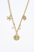Collier breloque marine