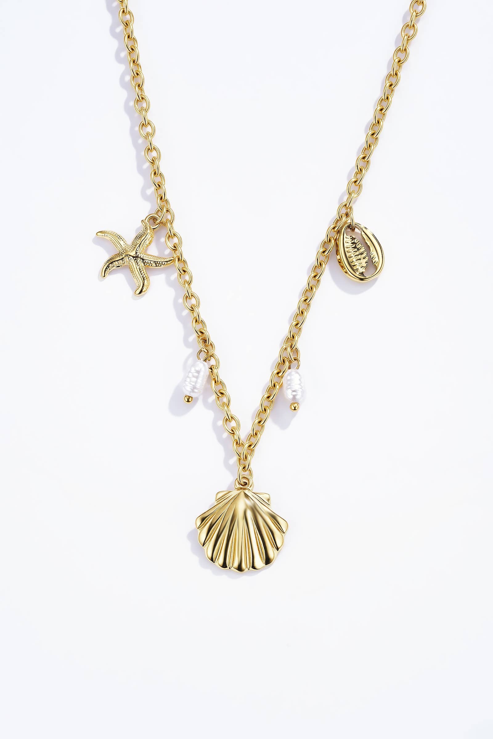 Collier breloque marine