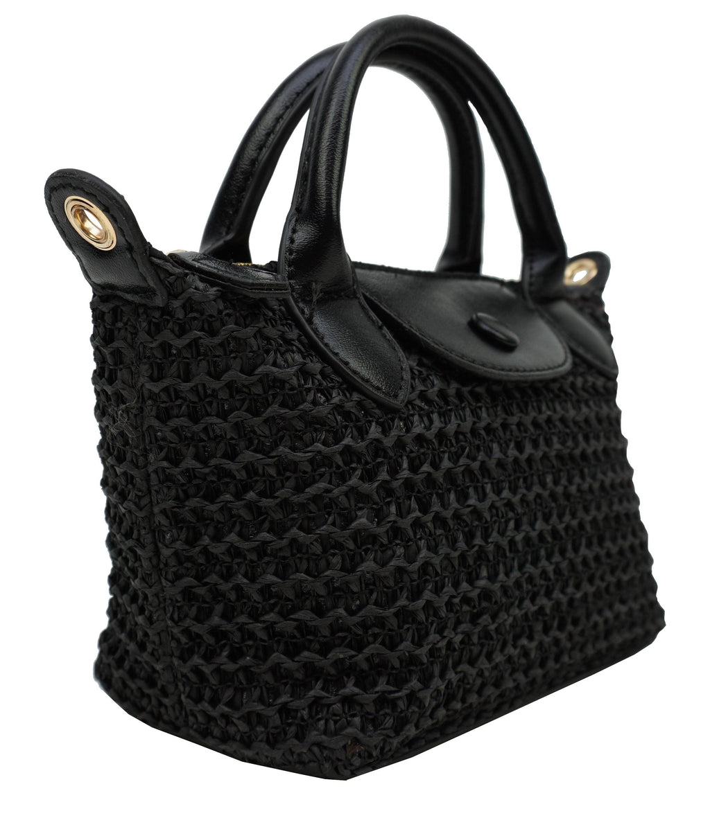 Petit sac à main crochet 36822: Beige