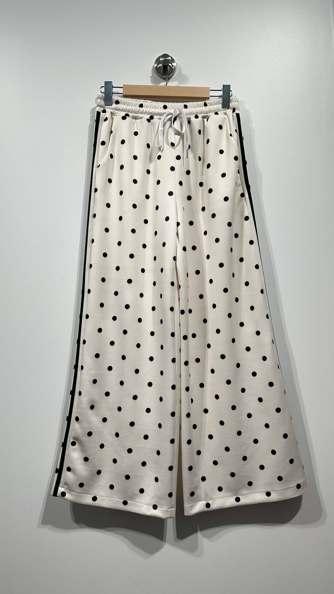 Pantalon imprimé pois: Noir / TU