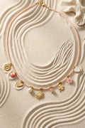 Collier Perles Charms Soleil