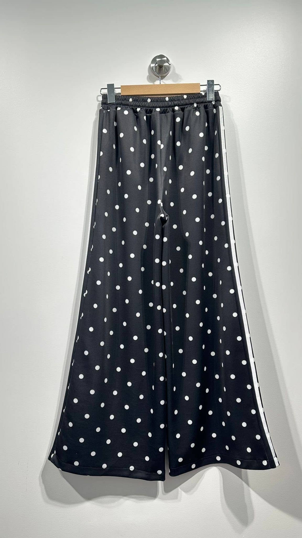 Pantalon imprimé pois: Noir / TU