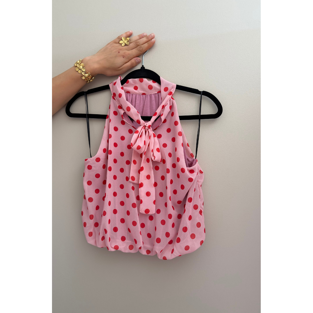 Top à pois