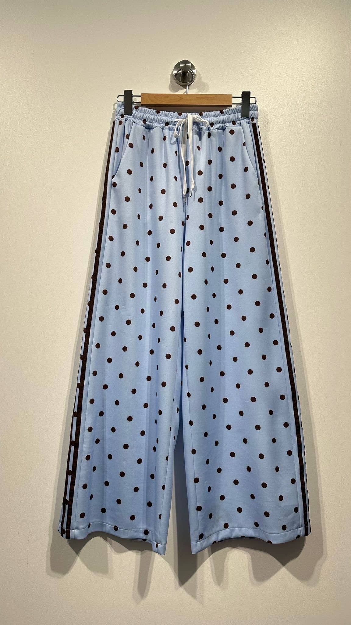 Pantalon imprimé pois: Noir / TU