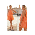 Combishort à pois orange 🌸
