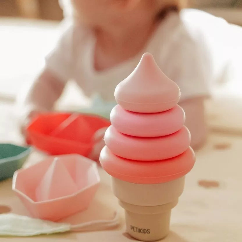 Coffret jeux d’éveil bébé Montessori 3-36 mois Silicone et bois