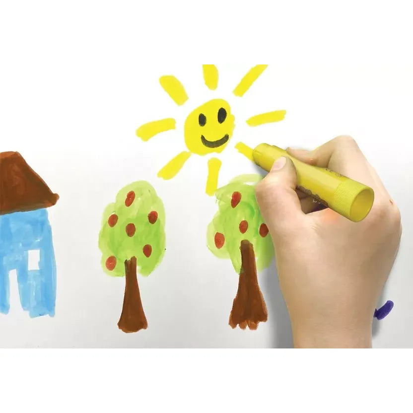 Mes premiers batons de gouache