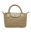 Petit sac à main crochet 36822: Beige