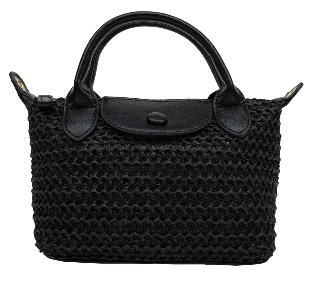 Petit sac à main crochet 36822: Beige