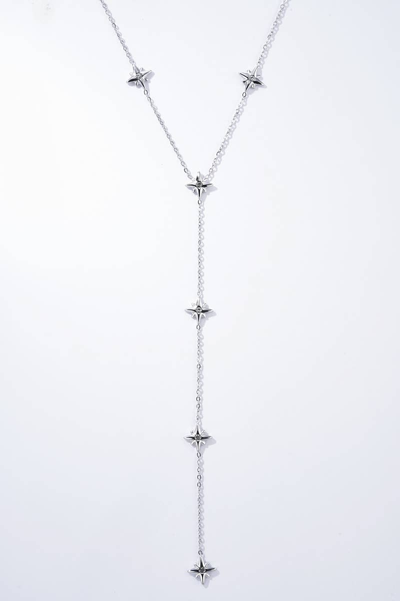 Collier strass argenté