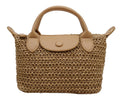 Petit sac à main crochet 36822: Taupe