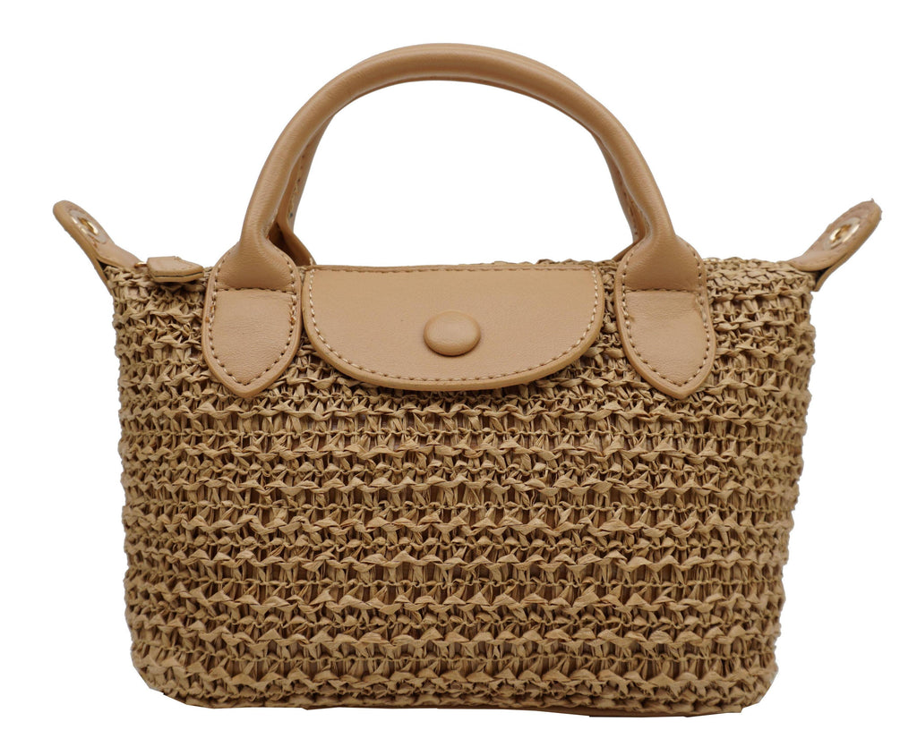 Petit sac à main crochet 36822: Beige