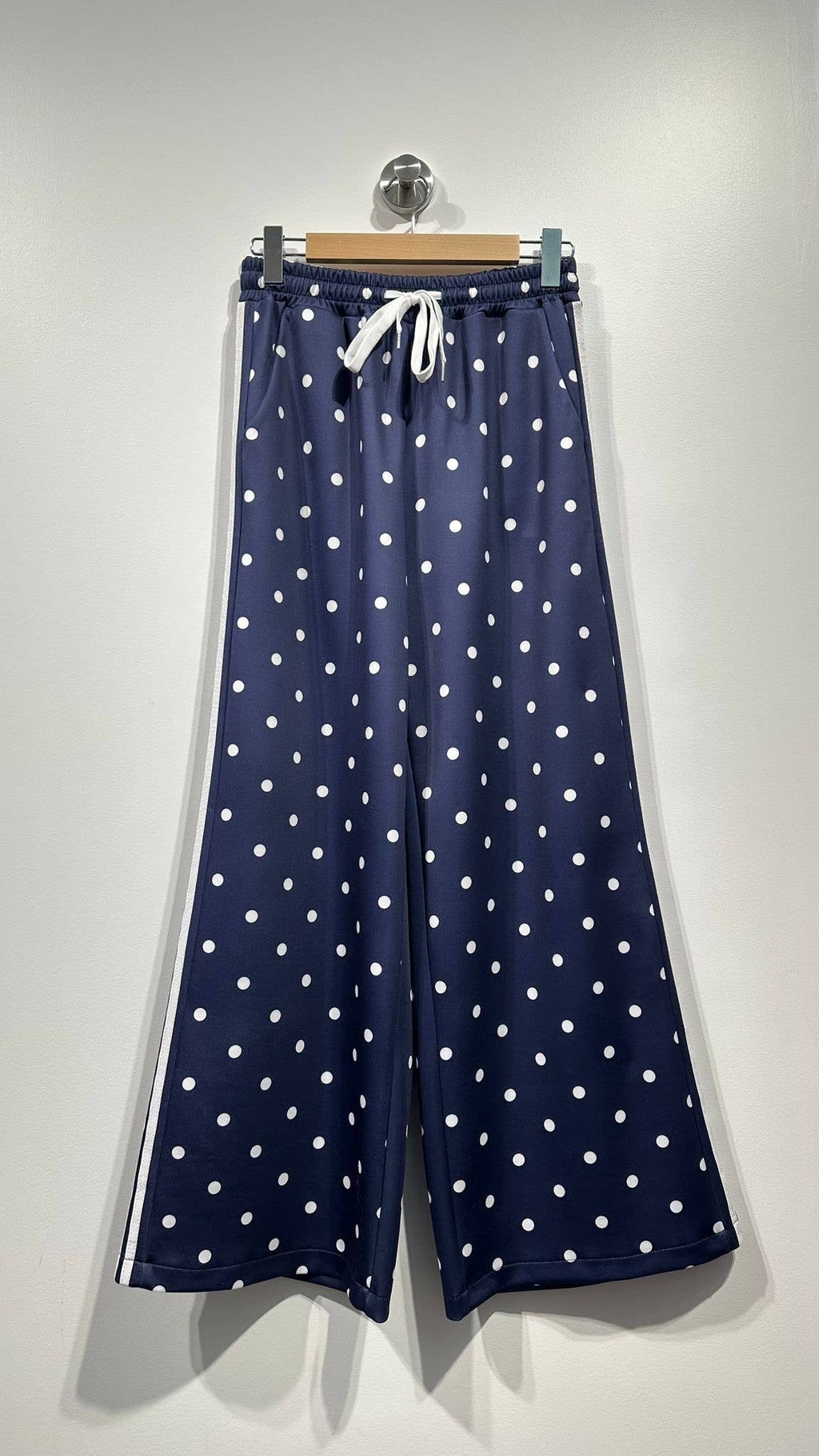 Pantalon imprimé pois: Noir / TU