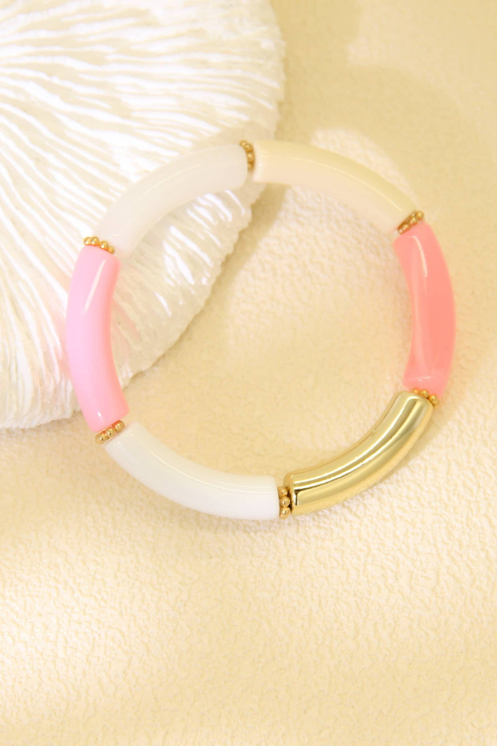 Bracelet Résine jonc tendance & doré
